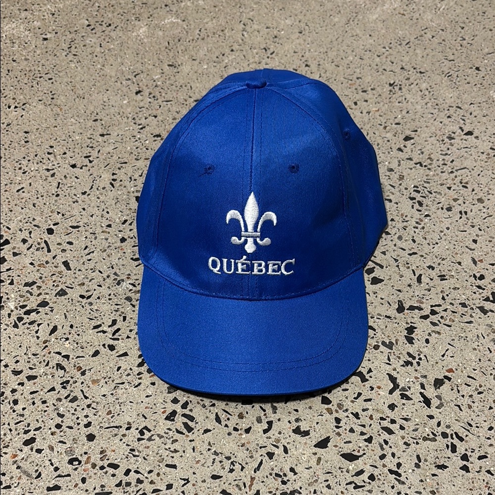Blue Québec Baseball Cap